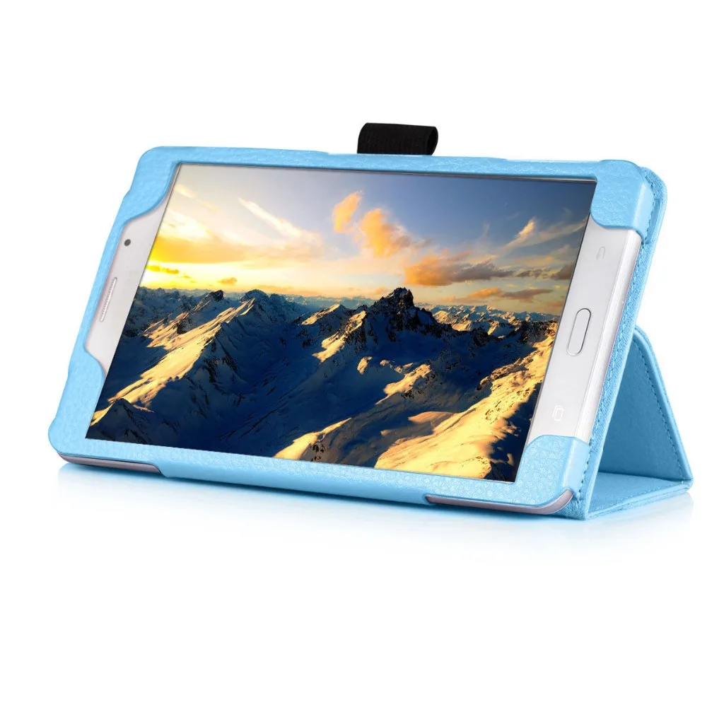 Складной флип чехол Folio из искусственной кожи для Funda Samsung Galaxy Tab A 6 A6 7 0 2016 T280 SM T280N