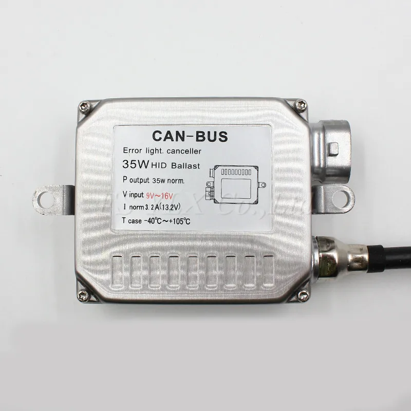 Скрытый балласт FSYLX 12 в 35 Вт ксенон canbus HID цифровой тонкий блоки зажигания для