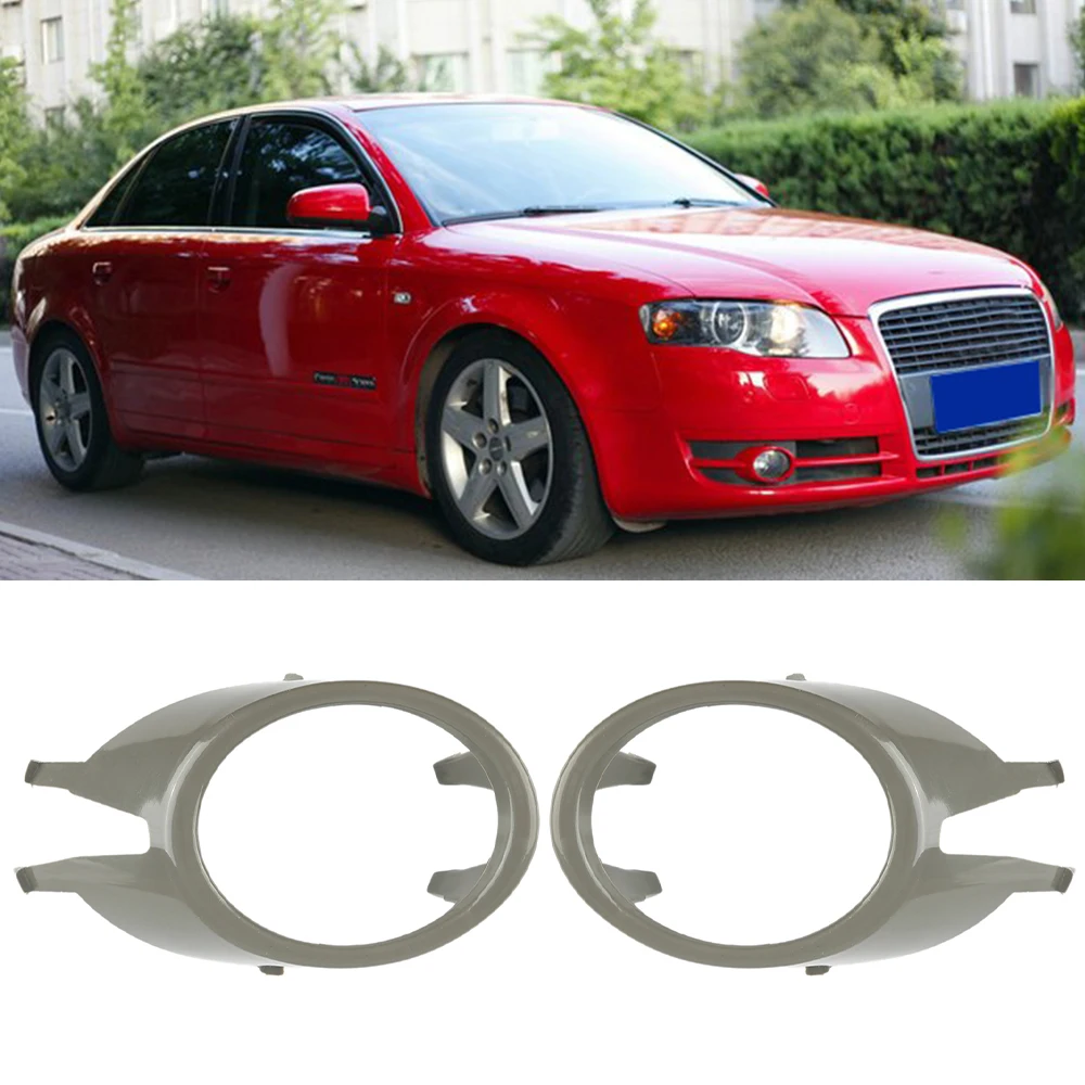 Накладка пластиковая для передних противотуманных фар Audi A4 B7 04-08 светильник 1