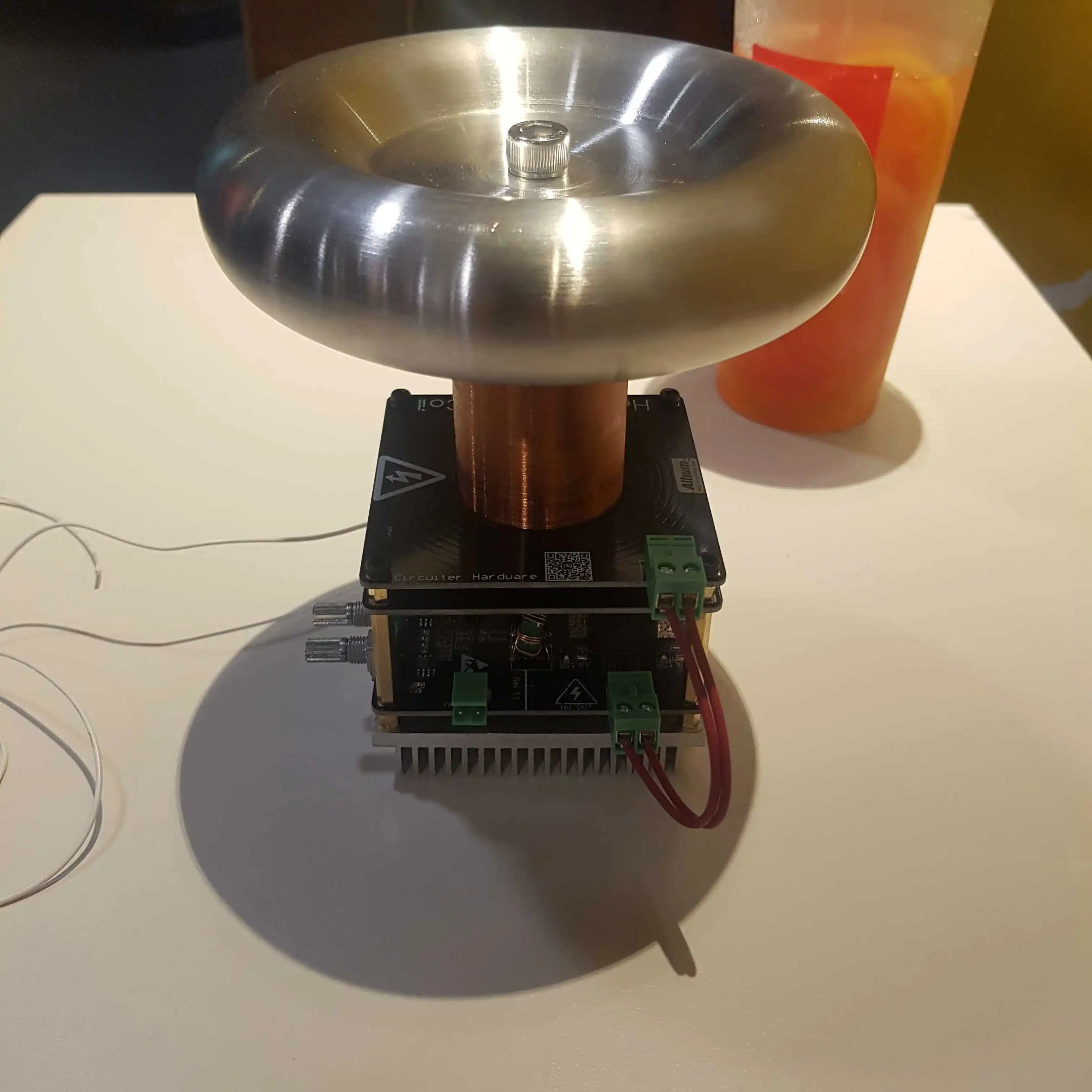 Мини SSTC Тесла катушка DIY образовательное оборудование научная