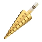 1 шт. 4-20 мм HSS высокоскоростные стальные сверла, металлический центр сверления, стальные ручные инструменты, металлический нож для отверстий, ступенчатое сверло