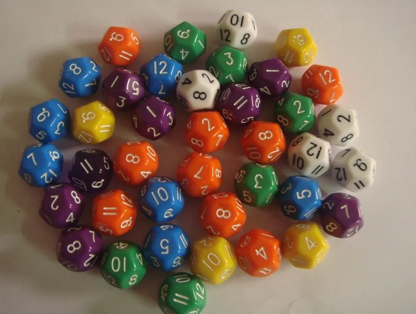 D12 bosons polyface многоцветные настольные кости boulimia/12 лицевые Polyhedra/игра игры DND dice|game