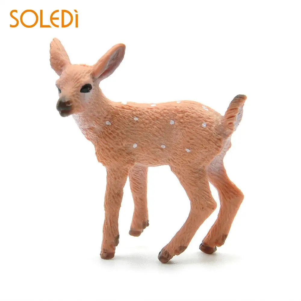 baby deer Рождественские украшения для дома, новогодний олень, Рождественский северный олень, олень, Рождественский Декор - Цвет: baby deer