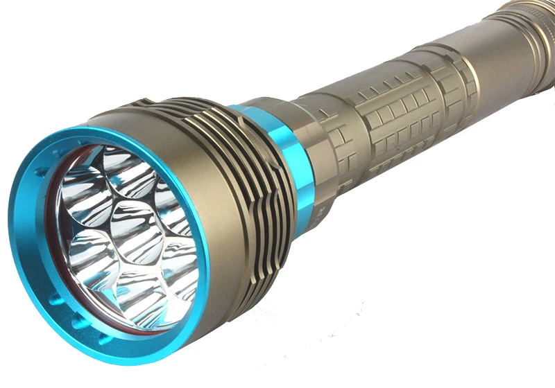 2016 Новый светодиодный фонарик для дайвинга 7x CREE XM L2 U2 14000 люмен Водонепроницаемый