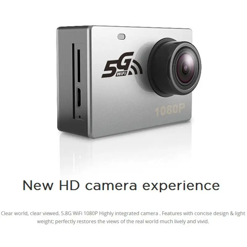 Спортивная камера MJX C6000 1080P Wi-Fi высокоинтегрированная для Bugs 3 PRO B3H B3PRO B10 D30 |