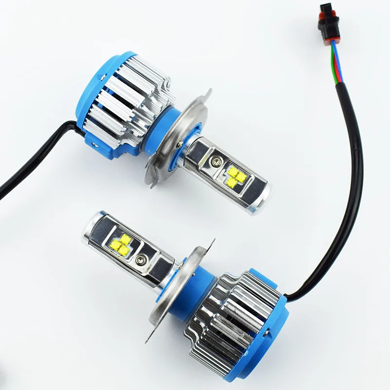 2 шт. Автомобильные светодиодные лампы 12 В 24 H11 H4 H7 9005 9006 H1 H3|headlight bulb|car headlight bulbscar |