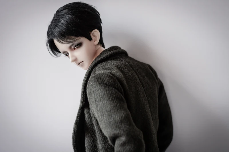 1/3 масштаб BJD аксессуары для одежды меховой воротник Тренч для BJD/Аксессуары для кукол SD, не включены куклы, обувь, парик и другие E2380
