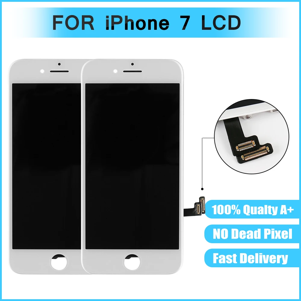 Для Iphone 7 ЖК дисплей 4 дюйма для Iphone7 экран и сенсорный дигитайзер сборка черный
