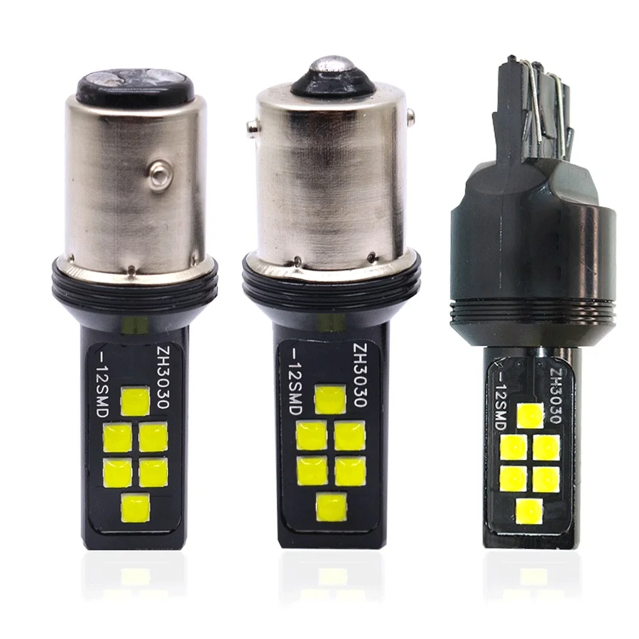 2 шт. светодиодный светодиодсветодиодный лампы T20 7440 W21W 1156 BA15S P21W BAU15S