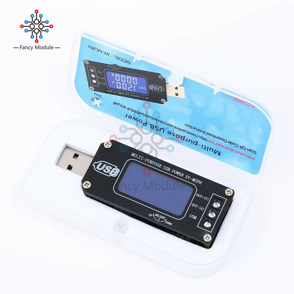 Повышающий/понижающий преобразователь напряжения модуль питания USB Type C Micro 5 в до