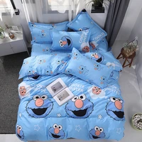 bedding set cartoon cute cat mouse star trek 43pcs duvet cover sets soft polyester flat bed sheet set pillowcase home textile