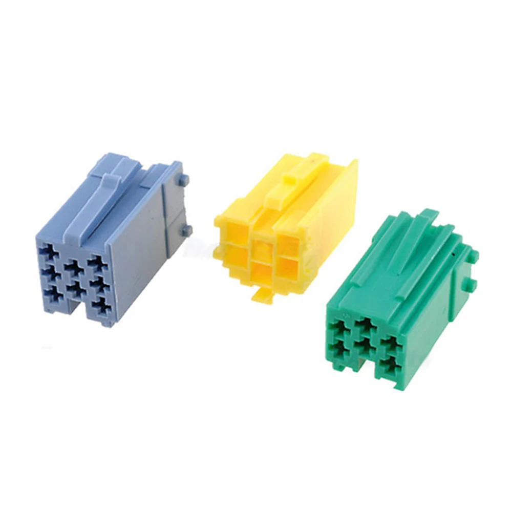 Biurlink 3 шт. Mini ISO Aux разъемы для звуковых планшетов Volkswagen Becker Fiat голубой punkt CD