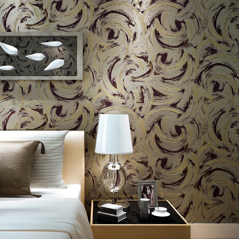 

beibehang 3D stereo TV background wall cloth theme luxurious Abstract bar cafe room wallpaper
