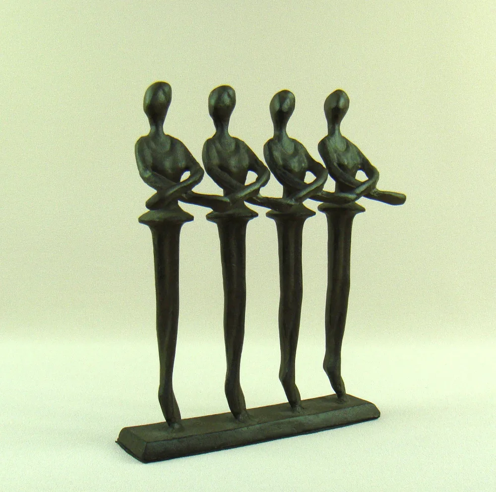 Классическая поросенок четыре маленьких лебедя балерины скульптура абстрактные