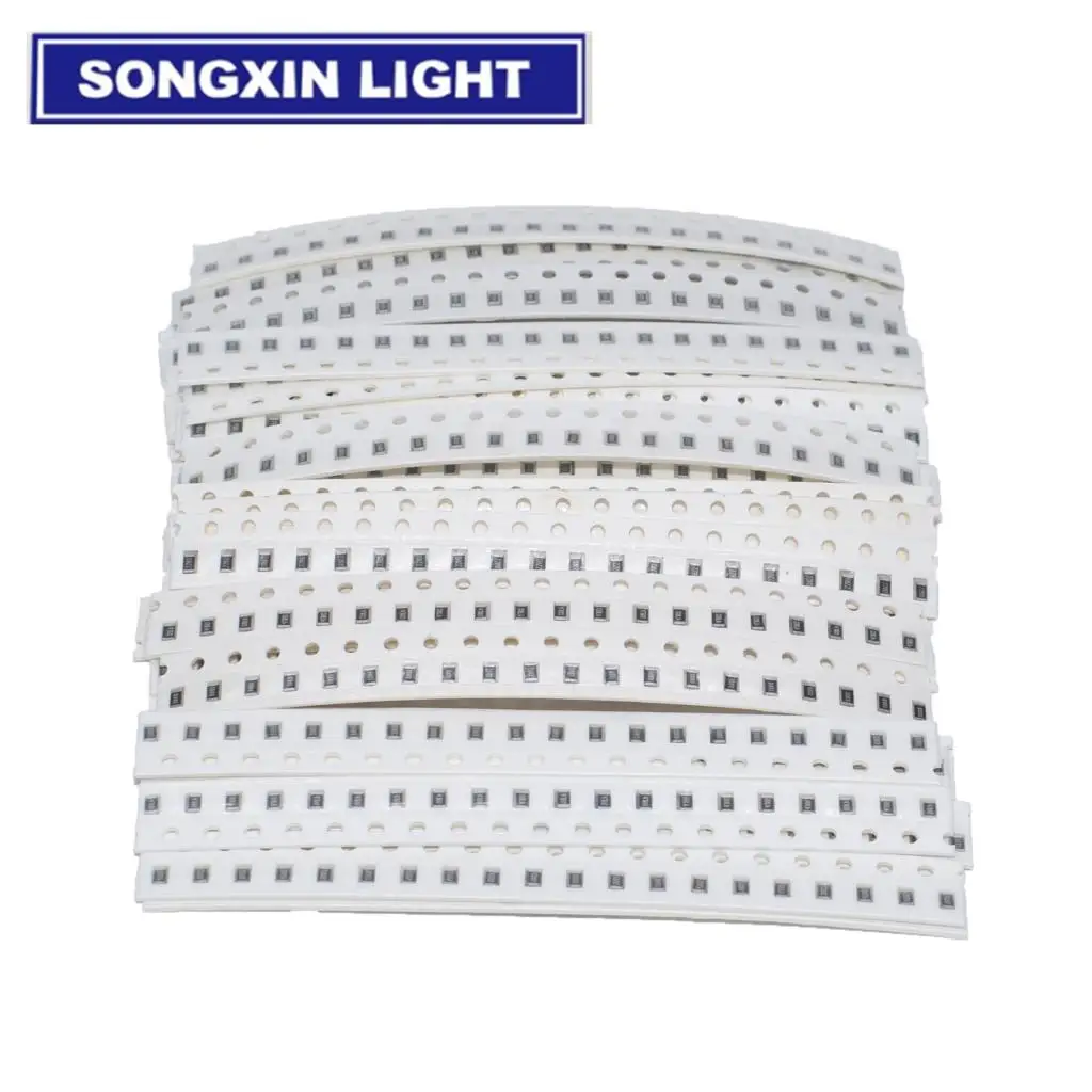 Комплект резисторов 660 SMD 0805 шт. набор в ассортименте 1 ОМ-1 Ом 1% 33 значения 20 =