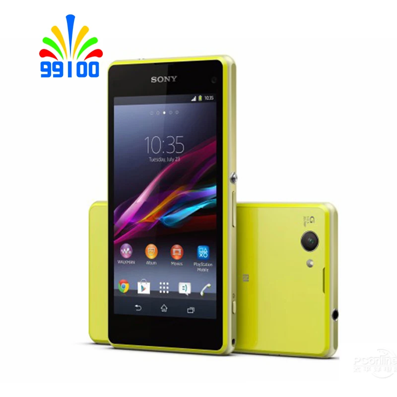 Оригинальный Sony Xperia Z1 компактный D5503 4 3 &quotразблокированный мобильный телефон GSM 3G