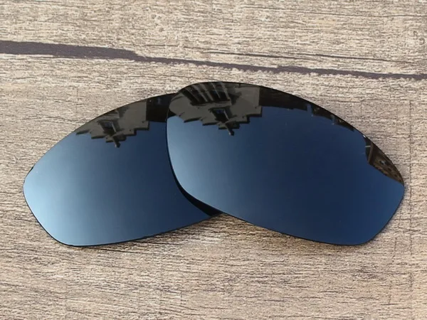 Stealth Black Vonxyz 20+ выбор цвета поляризованные Сменные линзы для-окантовки Окли - Цвет линз: Stealth Black