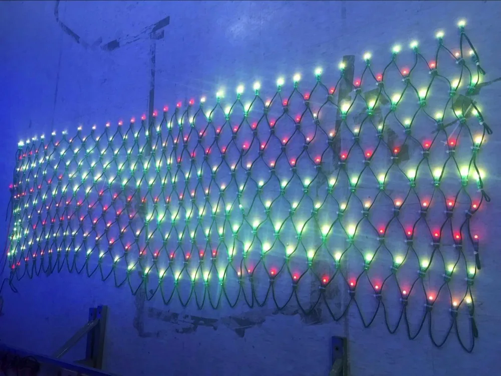 Индивидуально СИД полноцветный Чистый пиксель DC12V WS2811 контролируется Зеленая