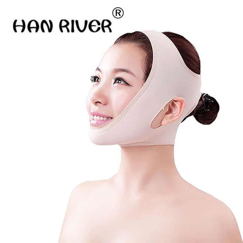 

Women's Ultra-thin, breathable powerful face-lift mask beauty artifact Close Double chin pulling face V face-lift mask