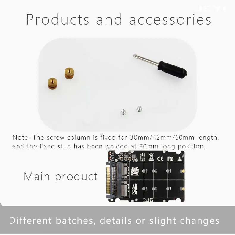 JEYI U2BOX U2 Box M.2 к U.2 SFF-8639 адаптер PCIe 2,5 'U.2 SSD PCI-E X4 X16 intel PCIe3.0 PCI-Express M-KEY b-ключ карта AHCI AI