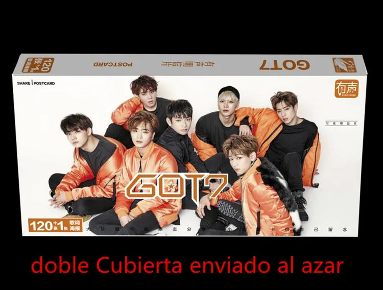 Kpop последний официальный GOT7 набор 121 zhang той же секции альбом текст K pop got7 подарок