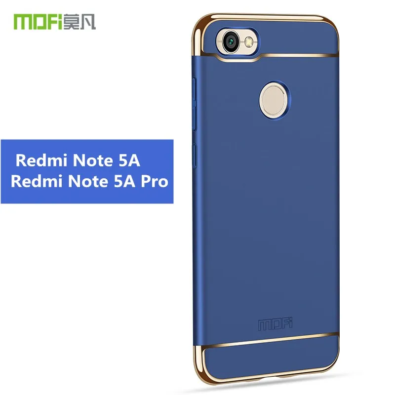Чехол для Redmi Note 5A Pro чехол redmi Y1 lite жесткий защитный Оригинальный MOFi Xiaomi