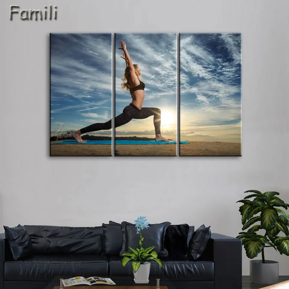 3 шт. плакаты для фитнеса бодибилдера без рамы | Дом и сад