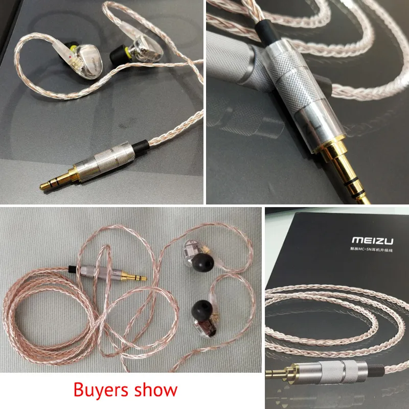 Meizu Live Quad Driver наушники HiFi Профессиональный монитор для аудиофилов четыре блока сбалансированная арматурная