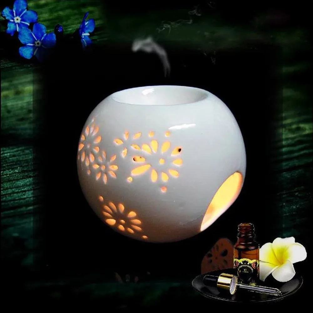 Керамика масляная горелка свечи для ароматерапии печи аромат плита домашний