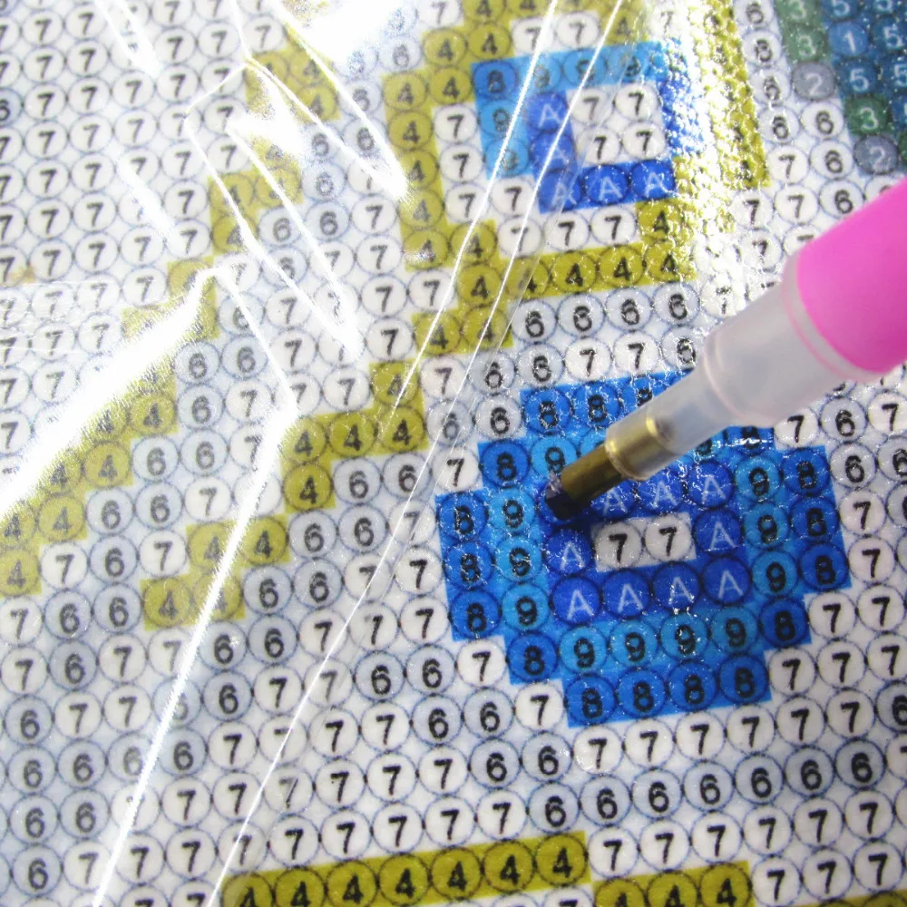 Алмазная вышивка 5D своими руками крестиком розовой розой яркая круглая дрель для