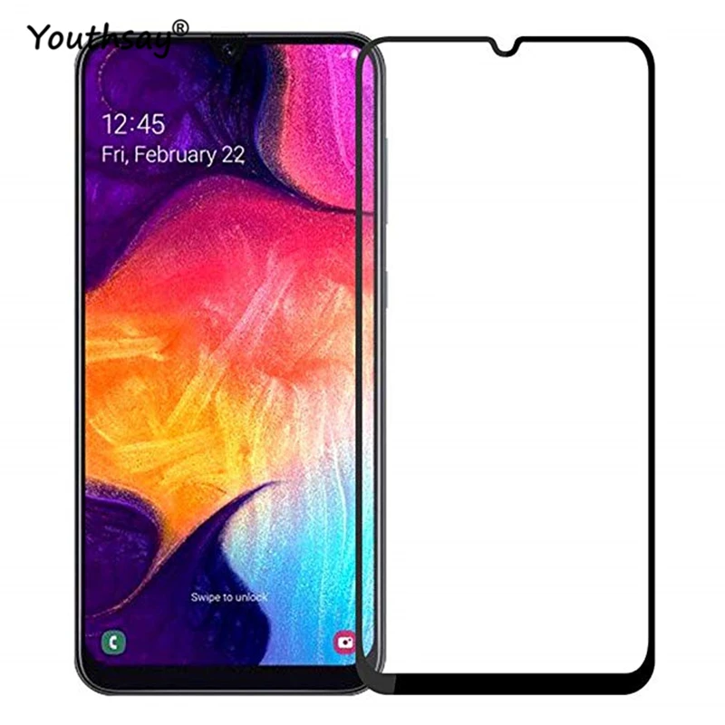 Для Samsung Galaxy A40 Защитная пленка для экрана с полным клеем стекло | Мобильные