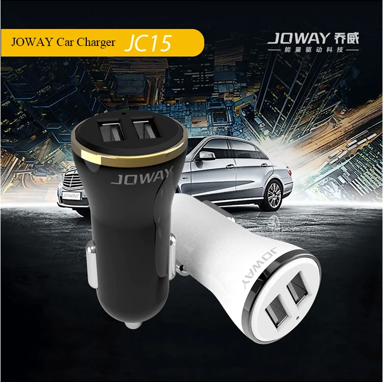 JOWAY 2 USB выход Автомобильное зарядное устройство 2.4A Макс(реальная) Быстрая зарядка+ микро USB кабель Android кабель 2 м 3 м USB шнур провод для samsung htc LG
