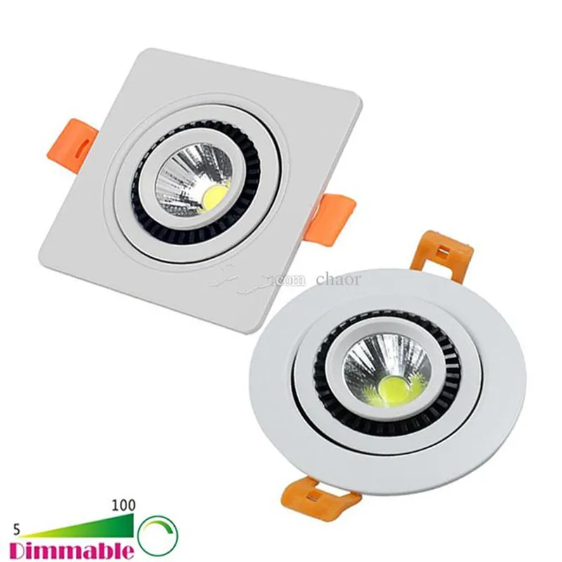 Диммируемый светодиодный потолочный светильник COB точесветильник с