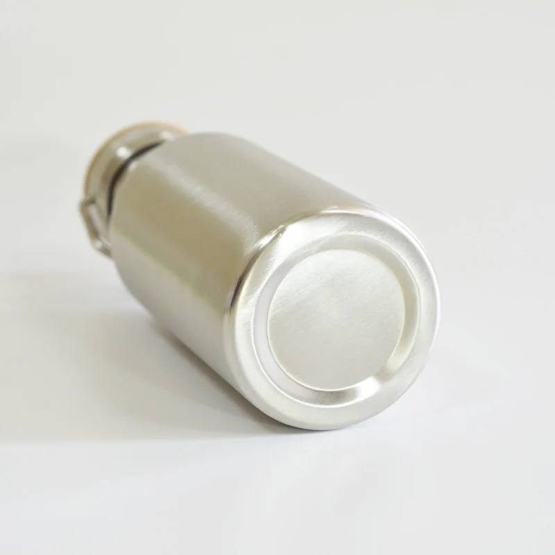 BPA бесплатная бутылка для воды из нержавеющей стали Бамбуковая крышка Спортивная