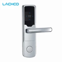 lachco electronic card door lock smart digital rfid card lock for home hotel office room free style handle l16043bs