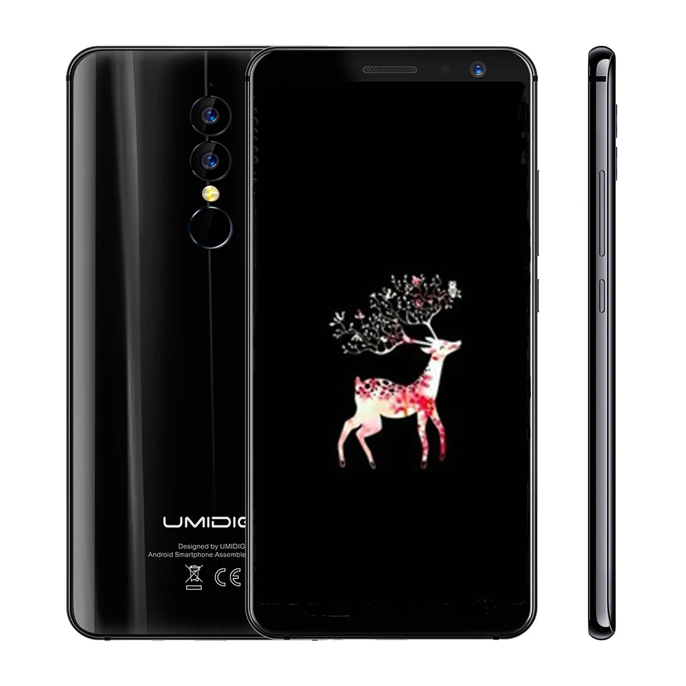 New UMIDIGI A1 Pro 4G Cellphone 18:9 Full Screen Android 8.1 Face ID Dual LTE MTK6739 Quad Core 3GB+16GB Rear Cams Phone | Мобильные