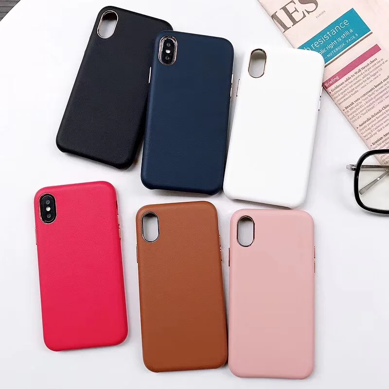 Искусственная кожа и силикон комбинация защищает чехол для телефона iPhone 6 6S Plus