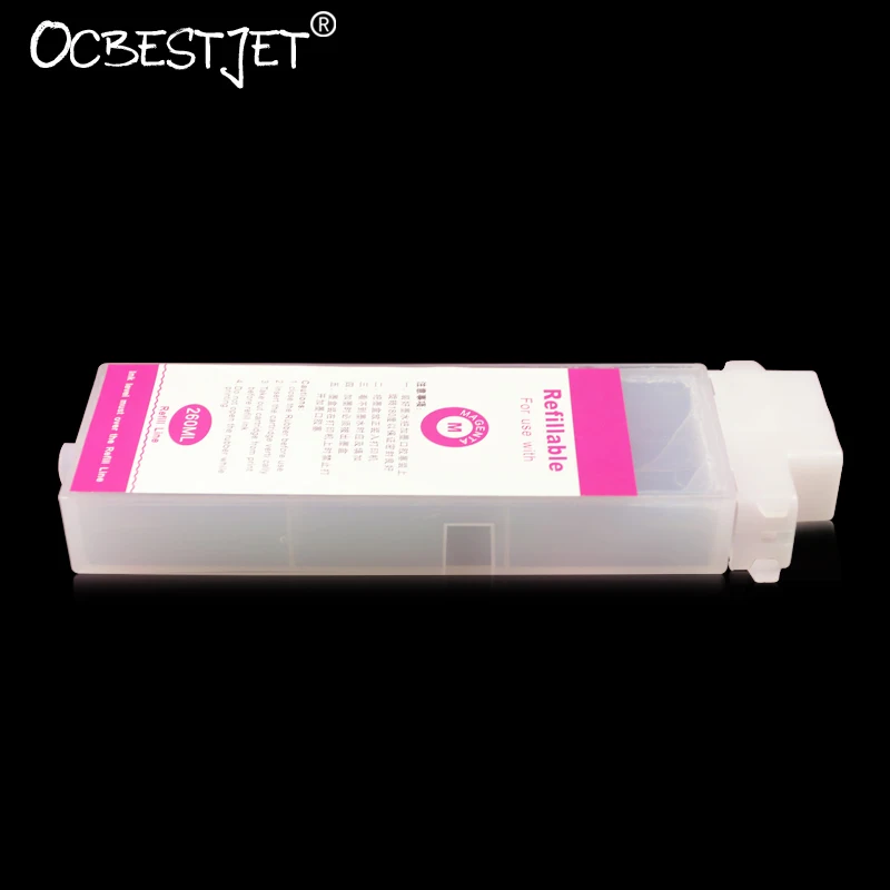 PFI-106 260 ML Пустые перезаправляемый картридж для hp Canon IPF-6400 IPF-6410 IPF-6450 IPF-6460 принтер 12 Цветов