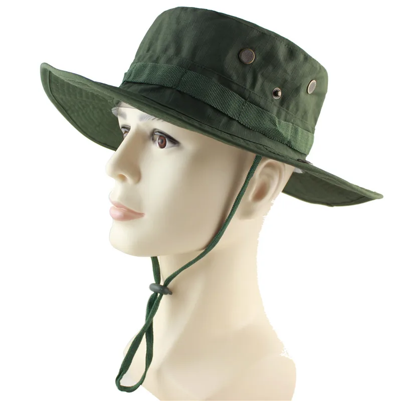Летняя Панама для мужчин и женщин шляпа рыбалки на открытом воздухе однотонная