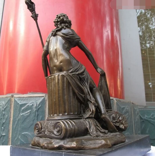 003428 греческая мифология потрясающий деметр плодородная богиня бронзовая