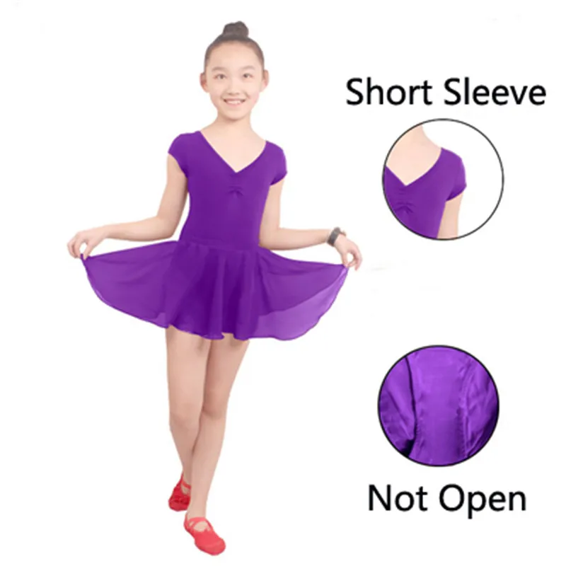 Балетные костюмы для девочек Мягкий купальник Dancesuit балетная пачка детская