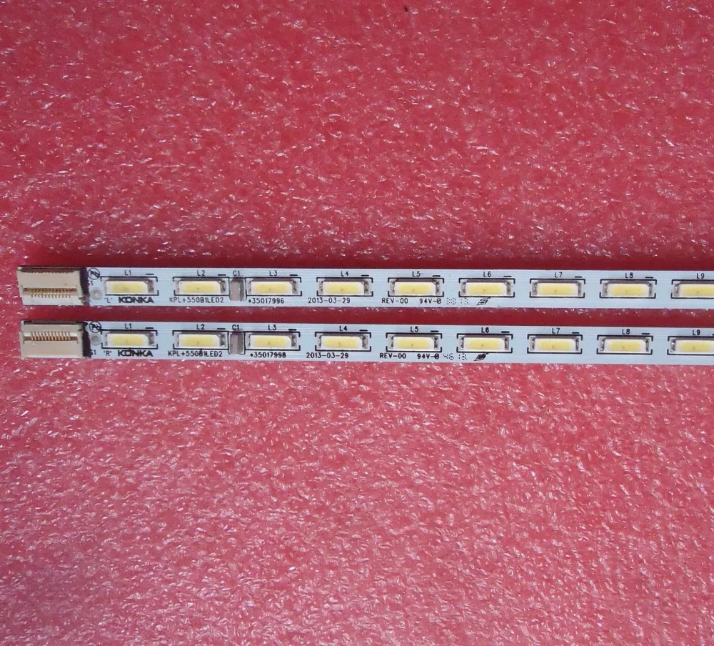 Для k onk a LED55M5580AF подсветка KPL + 550B1LED2 35018085 35018012 35017996 35018013 35018014 1 шт. = 56 светодиодов 613