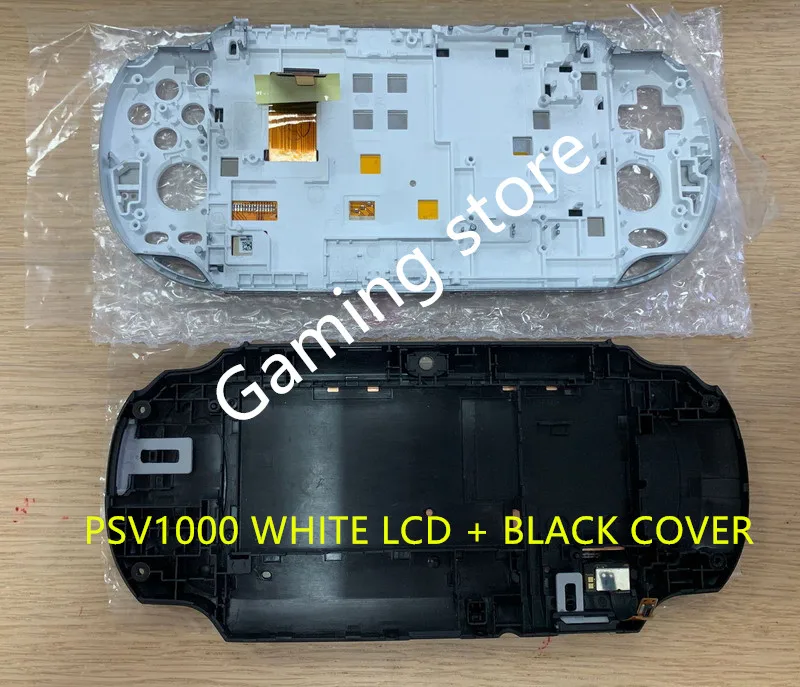 free shipping original new for psvita ps vita psv 1000 lcd screen white + black back cover 3G or WIFI | Электроника