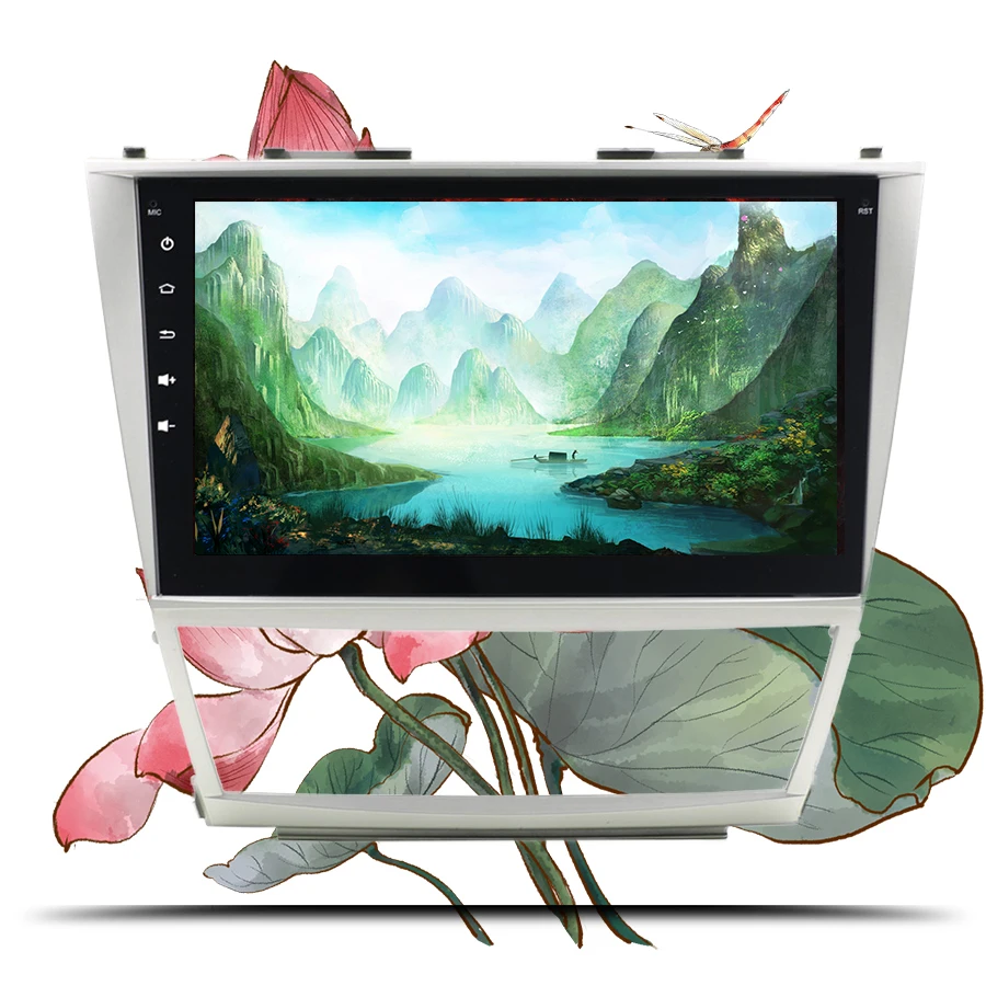 IPS 2Din Android 10 0 автомобильный DVD для TOYOTA CAMRY AURION v40 2007 2011 авто радио с google play карта Gps
