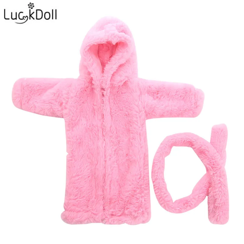 Мягкая Пижама LUCKDOLL ночная рубашка 18 дюймов американская 43 см аксессуары для