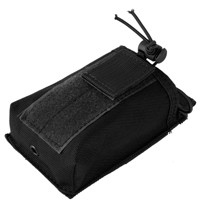 Тактический Molle Walkie-talkie Pouch Interphone Storage Bag Открытый Molle Radio Pouch для военного использования Walkie-Talkie Чехол-держатель