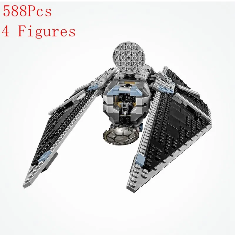 Конструктор Star Wars The TIE Striker, усовершенствованная модель космического истребителя, строительные блоки, игрушки для детей, сборная Игрушка Starwars Block - Цвет: NO BOX