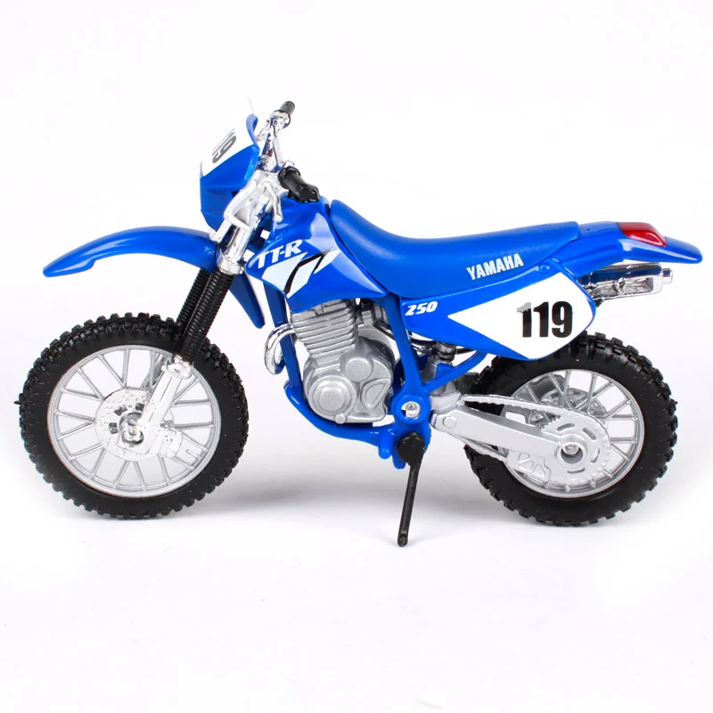 Мужской Велосипед Maisto Синий литой под давлением для мотоцикла yamaha 1:18 250| |
