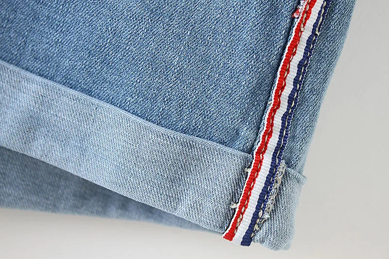 2019 размера плюс повседневные джинсы весна лето женская одежда модные потертые