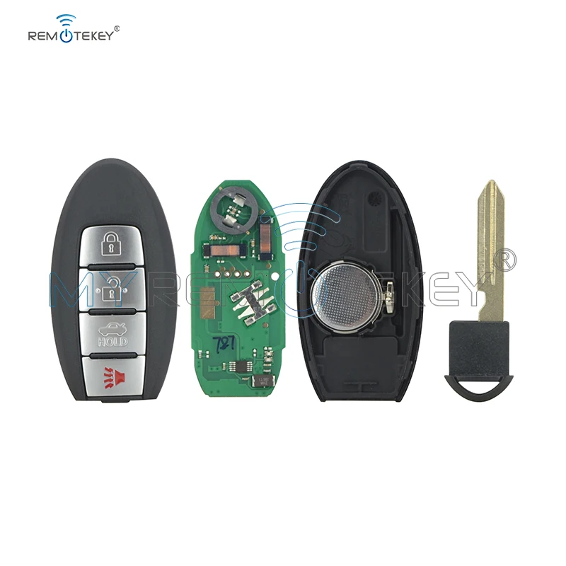 Умный Автомобильный ключ Remtekey CWTWB1U787 4 кнопки 433 МГц чип ID46 для Nissan Sentra 2013 2014